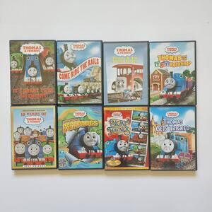 x8 DVD Lot Thomas the Train Engine Children's DVD Show 68 Episodes Toddler Boys